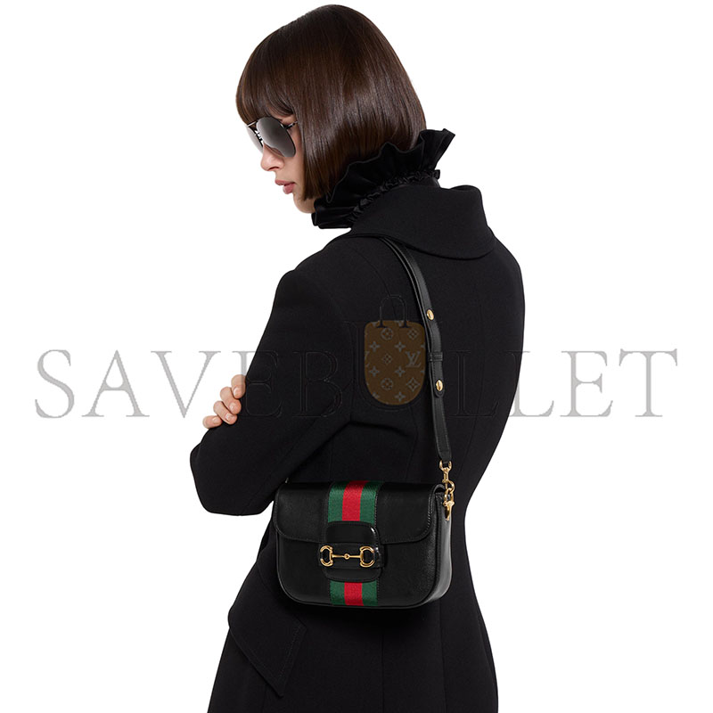 Gvc*1 horsebit 1955 small shoulder bag 866762  (21*14.5*5.5cm)